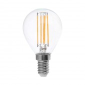 LED Bulb 6W Filamen E14 P45 Clear Cover 6500K