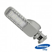 LED Street Light SAMSUNG Chip 5 Years Warranty - 30W Slim 4000K 135 lm/W 