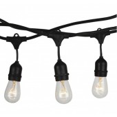 LED String Light With Euro Plug And WP Socket  5 Meter 10 Bulbs