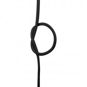 Fabric Rope 2*0.75 mm Black