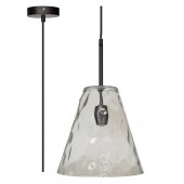 Pendant Designer Light Glass Cone Shape Bulb Down Ф300мм