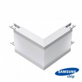 12W L Shape Connector Outside for Hanging White Body 4000K