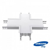 16W X Shape Connector Downside for Hanging White Body 4000K