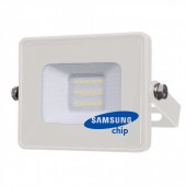 10W LED Floodlight SAMSUNG CHIP White Body SMD Warm White 