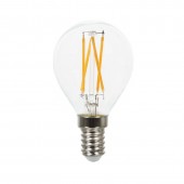 Filament LED Bulb - 4W E14 P45 Cross Warm White