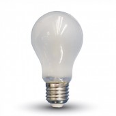 Frost Filament LED Bulb - 6W E27 A60 Warm White