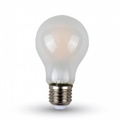 Filament LED Bulb - 4W E27 A60 White Cover Natural White