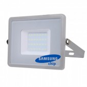 30W LED Floodlight SMD SAMSUNG CHIP Gray Body 6400K