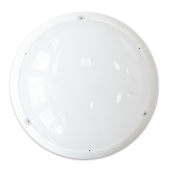 16W Dome LED Light With Sensor Microwave White