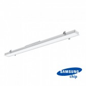 LED Linear Light SAMSUNG Chip - 40W Recessed White Body 6000K