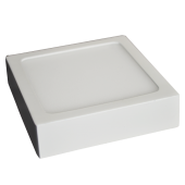 6W LED Surface Panel Premium - Square Natural White