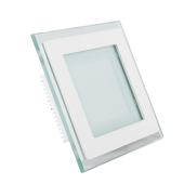 18W LED Mini Panel Glass - Square, Change Color 3000K/4500K/6000K