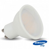 LED Spotlight SAMSUNG Chip - GU10 10W Milky Cover Plastic 3000K