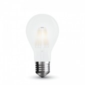 Frost Filament Cover LED Bulb - 7W E27 A60 Warm White