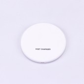 Wireless Charger 5A Fast Charging Round White 