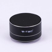 Metal Bluetooth Speaker Mic & TF Card Slot 400mah Battery Black 