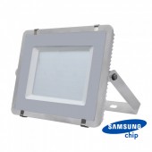 200W LED Floodlight SMD SAMSUNG CHIP SLIM Grey Body 6400K 120LM/W