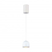 8.5W LED Hanging Lamp Φ100 Adjustable Wire Touch On/Of White Body 3000K
