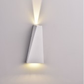 6W LED Wall Light White Body IP65 Natural White