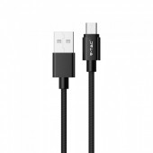 1m. Micro USB Cable Black - Platinum Series