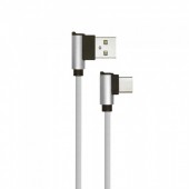 1m. Type C USB Cable Grey - Diamond Series 