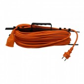 Extension Cord 3G 1.5mm x 30m 1 Way 16A IP44 Orange & Black