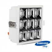 LED Downlight SAMSUNG Chip 36W SMD Reflector 12° 2700K