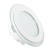 6W LED Mini Panel Glass - Round, Warm White