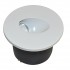 3W LED Downlight Steplight Round - White Body, Warm White