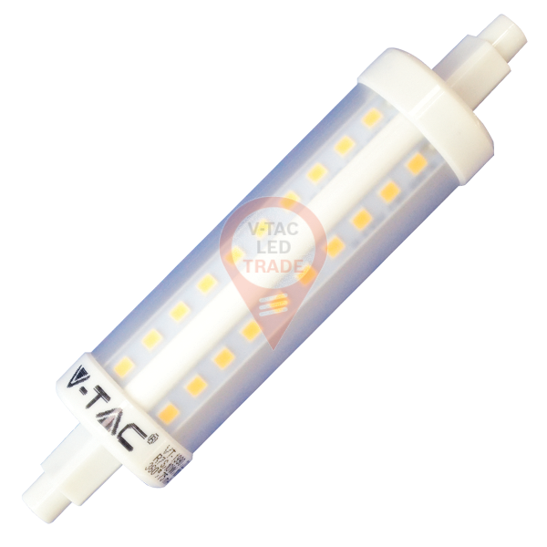 LED Lampe - 10W R7S Plastic Naturweiss