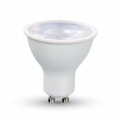 LED Spot Lampe - 8W GU10 Weiss Plastik, Naturweiss