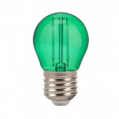 LED Lampe - 2W Gluhfaden E27 G45 GrГјn 