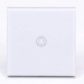 1 Gang 1 Way Doorbell Switch White