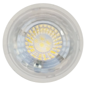 LED Spot Lampe - 7W GU10 Plastik mit Lens Naturweiss Dimmbar